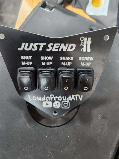 Can-Am Renegade Switch Plate