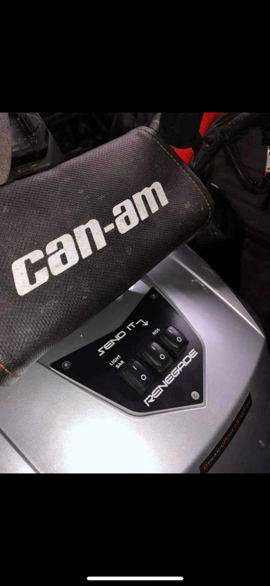Can-Am Renegade Switch Plate