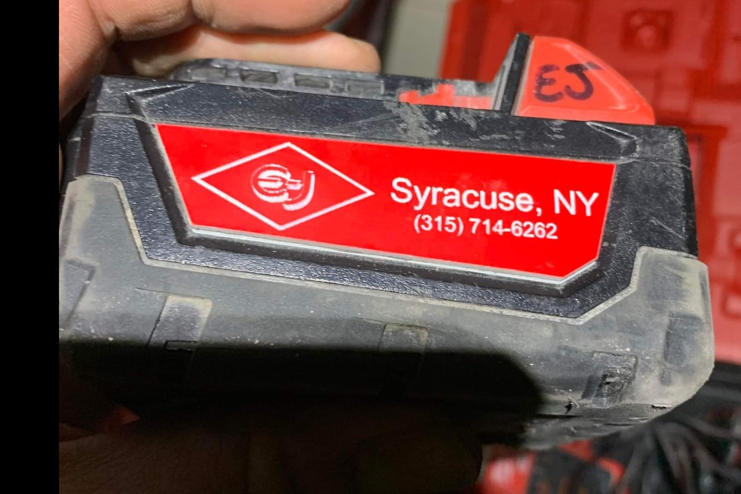 Milwaukee M18 Battery Tag